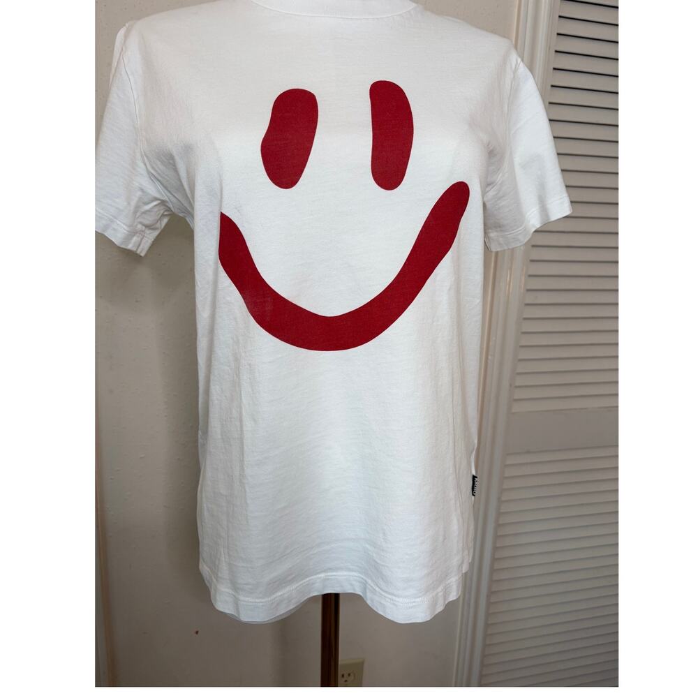 MOLO Smiley Face Youth T-Shirt Size Small Kidcore